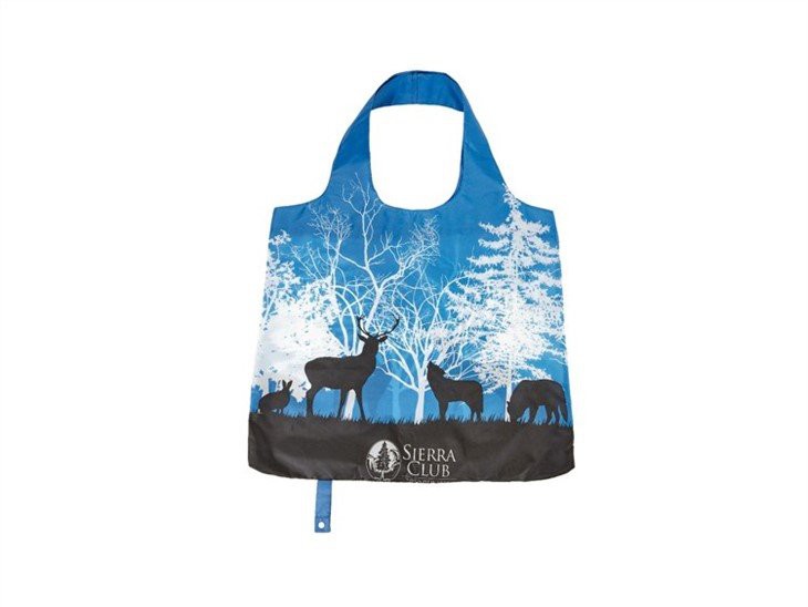 RPET shopping bag blue color