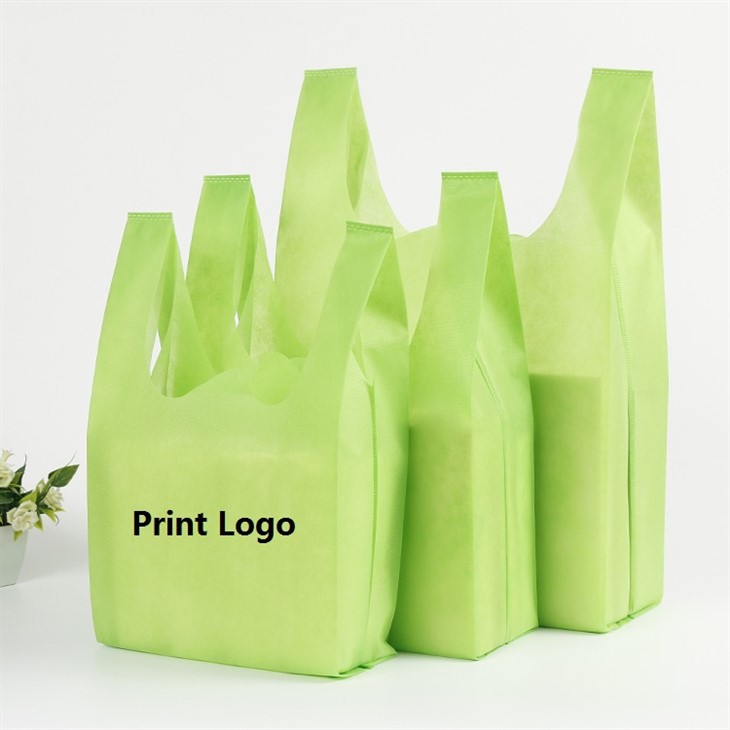 Custom Non Woven Vest Bag Wholesale