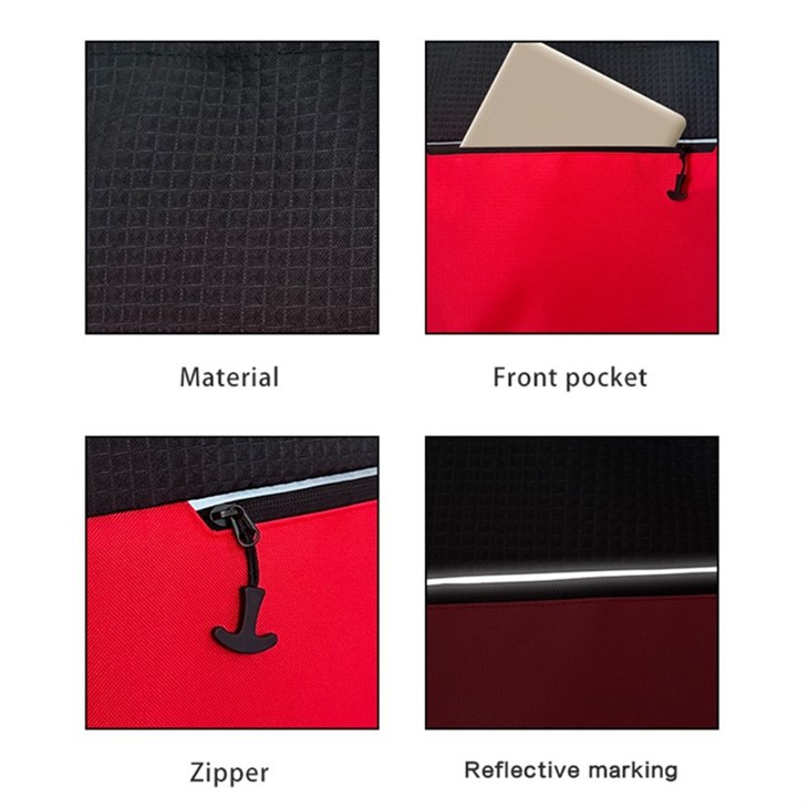 the colorblock large tote bag